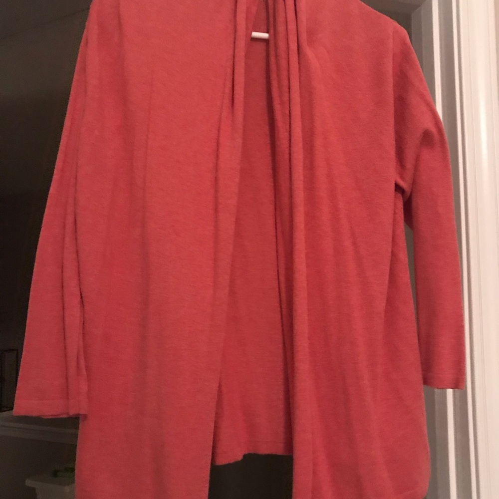 Women’s open front drape neck cardigan